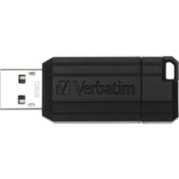 VERBATIM PinStripe USB 2.0 Memory Stick - 128 GB