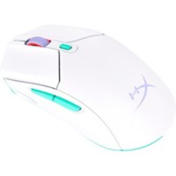 HYPERX Pulsefire Haste 2 Coreu0026tradeRGB Wireless Optical Gaming Mouse - White