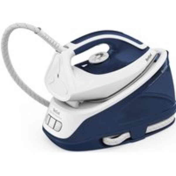 TEFAL Express Essential SV6116 Steam Generator Iron - White & Blue