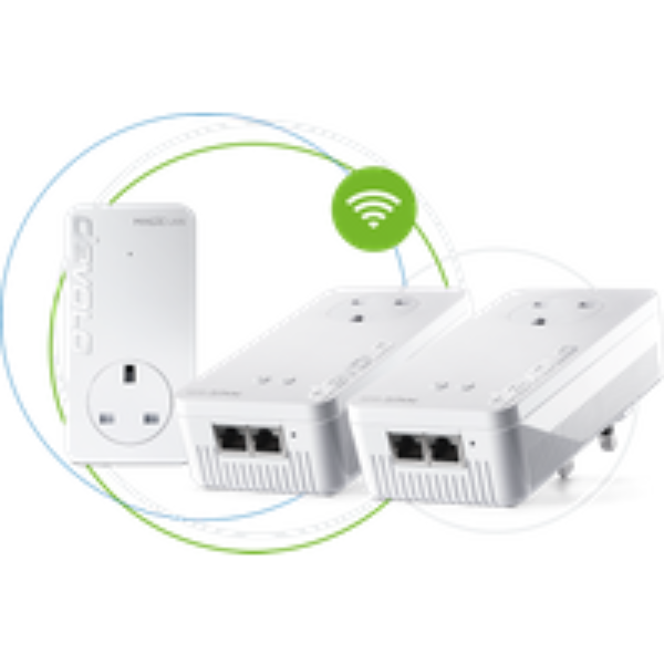 DEVOLO Magic 2 WiFi Next Powerline Whole Home Kit - Triple Pack