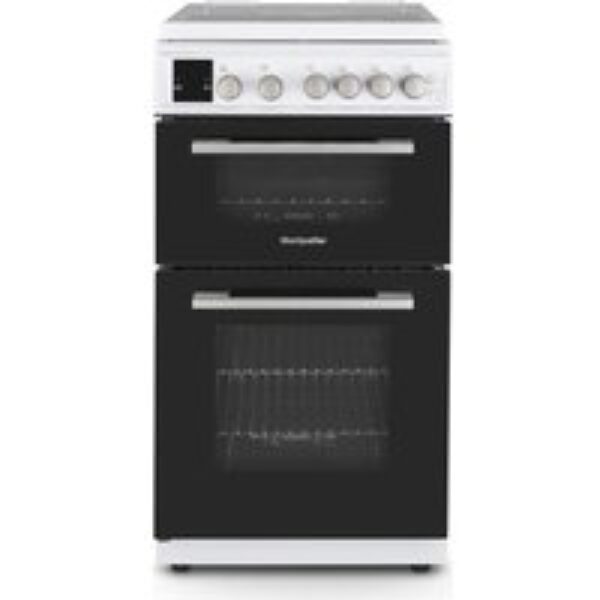 MONTPELLIER MDOG50LW 50 cm Gas Cooker - White & Silver