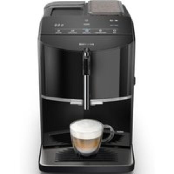 SIEMENS TF301G19 EQ300 Bean to Cup Fully Automatic Freestanding Coffee Machine - Piano Black