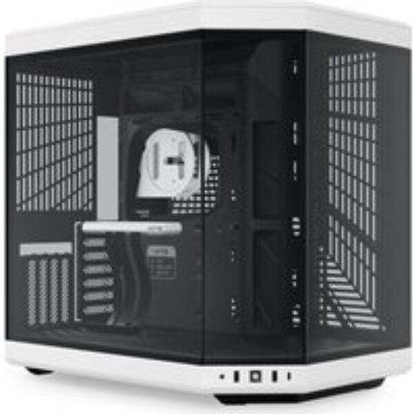 HYTE Y70 E-ATX Mid-Tower PC Case - White