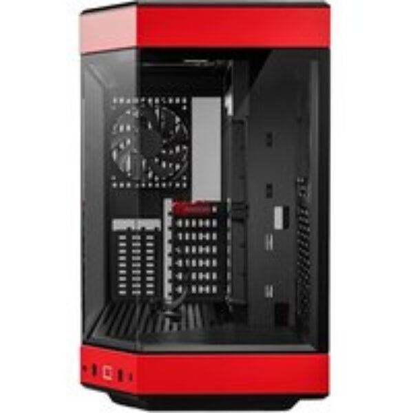 HYTE Y60 E-ATX Mid-Tower PC Case - Red