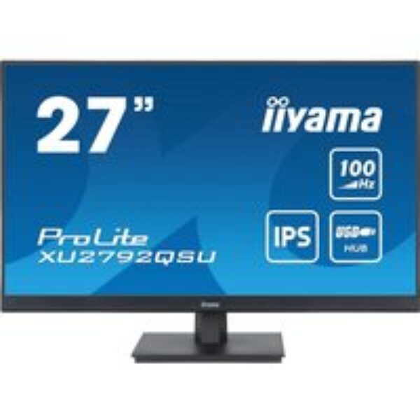 IIYAMA ProLite XU2792QSU-B6 Quad HD 27" LED Monitor - Black