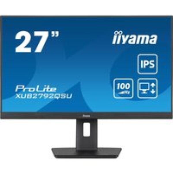 IIYAMA ProLite XUB2792QSU-B6 Quad HD 27" LED Monitor - Black