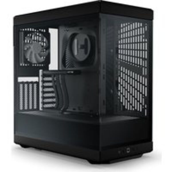 HYTE Y40 ATX Mid-Tower PC Case - Black