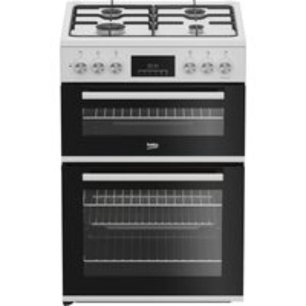 BEKO FDD6231W 60 cm Dual Fuel Cooker - White