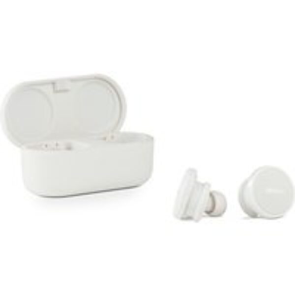 DENON PerL Pro Wireless Bluetooth Noise-Cancelling Earbuds - White