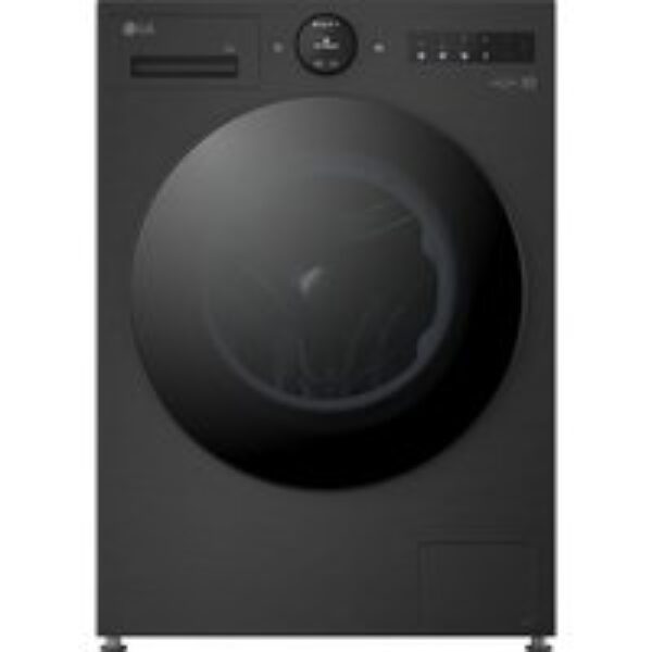 LG VX70 Series AI Direct Drive WiFi-enabled 9 kg 1400 Spin Washing Machine - Matte Black