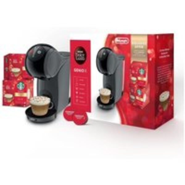 DOLCE GUSTO by DeLonghi Genio S Touch EDG226.A Automatic Coffee Machine & Starbucks Toffee Nut Latte Bundle  Anthracite