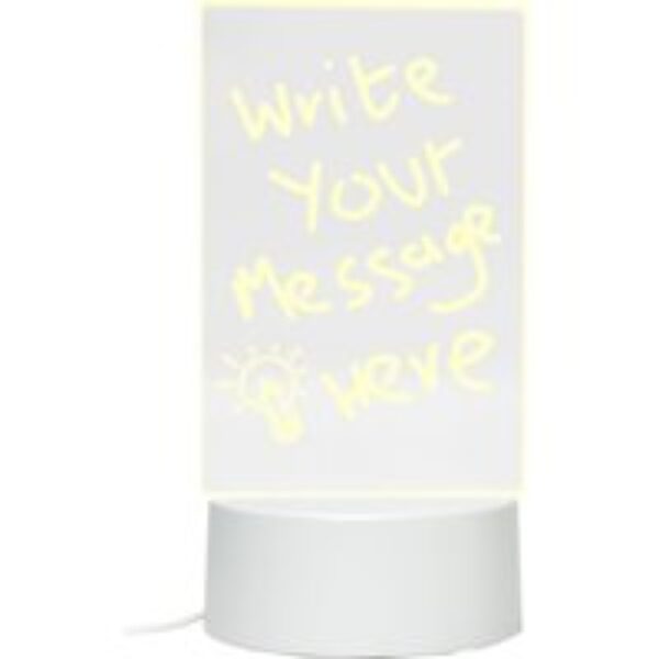 RED5 Light Up Memo Board - White