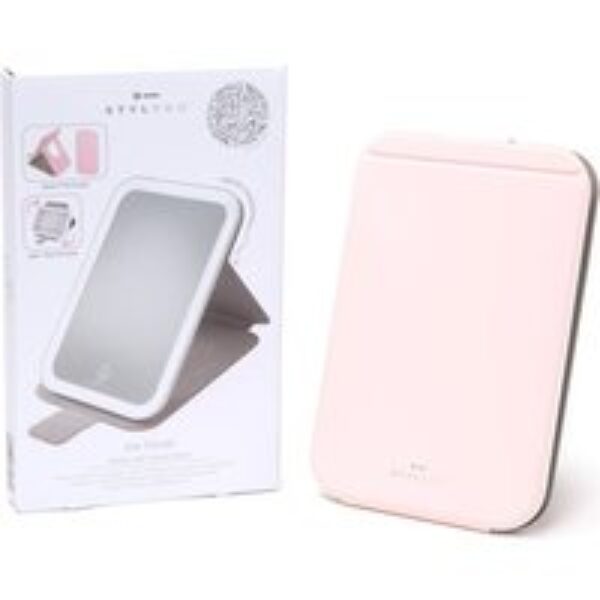 STYLPRO On Tour Petite LED Travel mirror - Pink