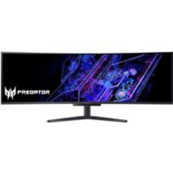 ACER Predator X49Xbmipphuzx Dual Quad HD 49" Curved OLED Gaming Monitor - Black