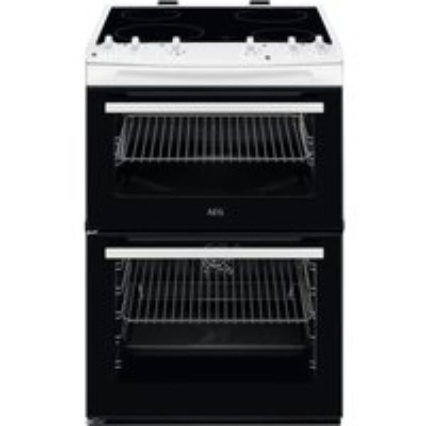 AEG 5000 SurroundCook CCX6501ACW 60 cm Electric Ceramic Cooker - White