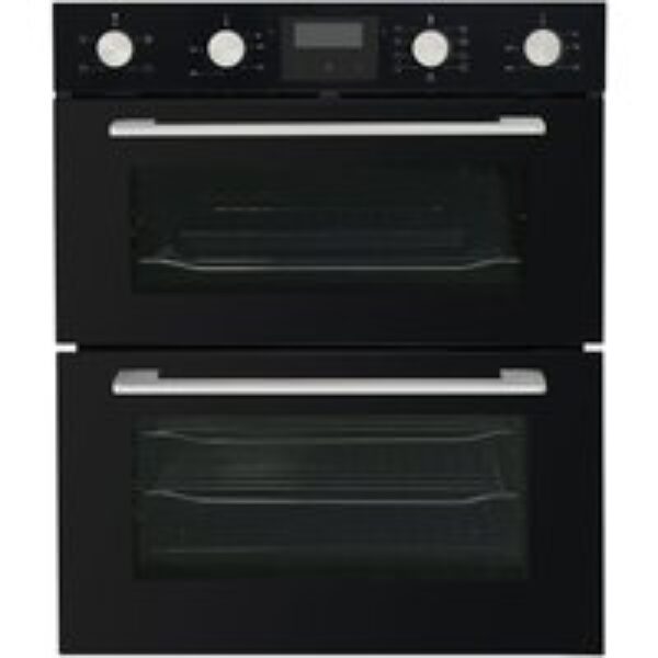 BELLING BEL BI703MFC Electric Double Oven - Black