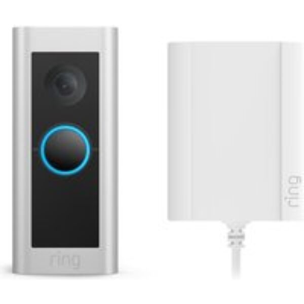 RING Video Doorbell Pro 2 with Plug-In Adapter