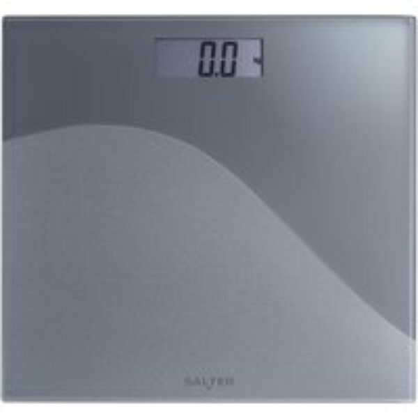 SALTER Wave Bathroom Scales - Grey