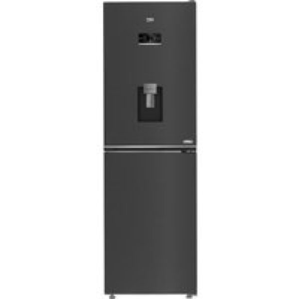 BEKO HarvestFresh CNG5692DVPZ 50/50 Fridge Freezer - Black Steel