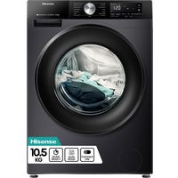 HISENSE 3S Series WF3S1043BB3 WiFi-enabled 10 kg 1400 Spin Washing Machine - Black