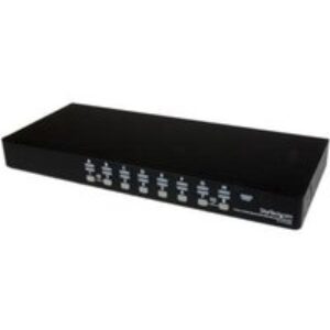 16 port USB KVM Switch with OSD with cables
