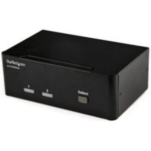 Startech 2-Port DisplayPort Dual-Monitor KVM Switch - 4K 60Hz