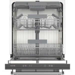 HYE 60cm 16 Place Settings Built-In Dishwasher - Silver - DW01B16PS19