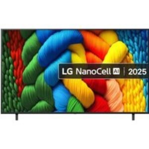 LG NANO80 75" NanoCell AI 4K HDR Smart TV 2025 - 75NANO80A6B