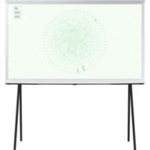 SAMSUNG The Serif QE55LS01DAUXXU 55" Smart 4K Ultra HD HDR QLED TV with Bixby & Amazon Alexa - Cloud White