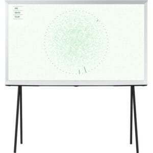 SAMSUNG The Serif QE55LS01DAUXXU 55" Smart 4K Ultra HD HDR QLED TV with Bixby & Amazon Alexa - Cloud White