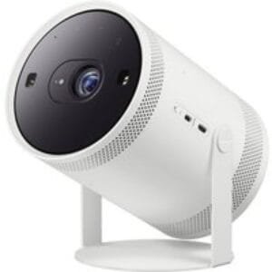 SAMSUNG The Freestyle (2nd Gen) SP-LFF3CLAXXXU Smart Full HD TV Projector with Amazon Alexa & Bixby - White